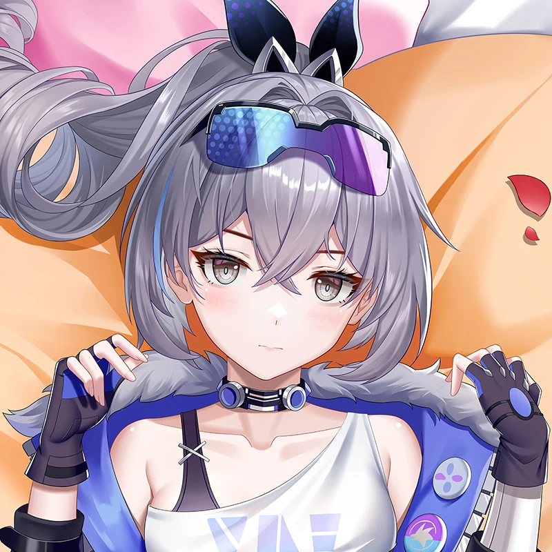 

Honkai: Star Rail Silver Wolf Dakimakura Hing Body Case Otaku Pillow Cushion Bed Linings Xmas Gift