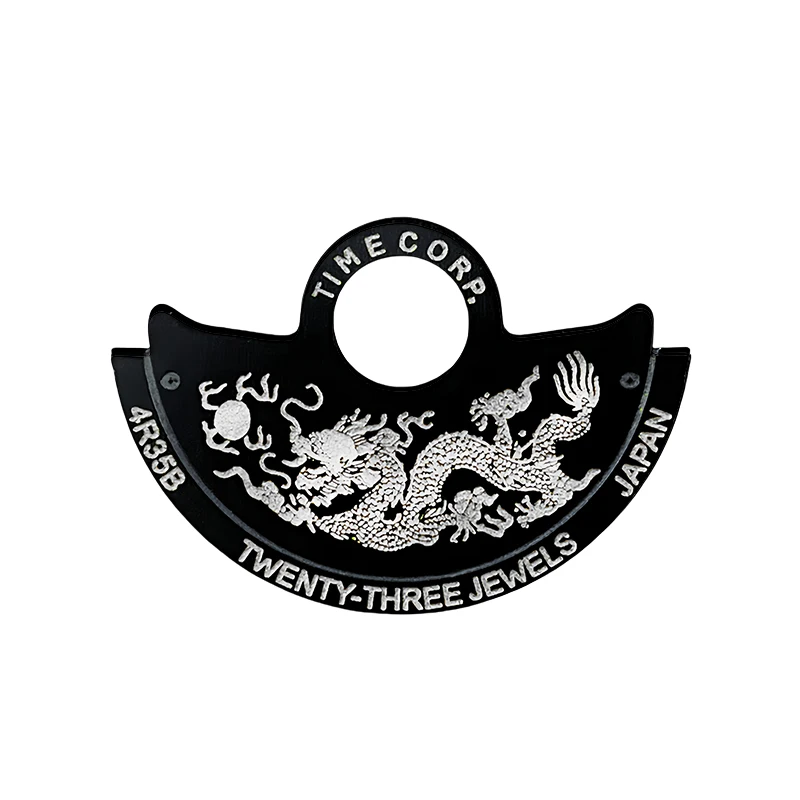 NH35 NH36 Black Automatic Hammer Rotor Patch Fit for 4R35 4R36 NH35 NH36 SKX007 SKX009 SRPD Movement Watch Repair Rotor Guard