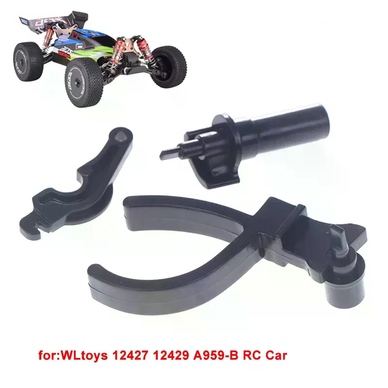 Controller Wheel Steering Wheel Axle Accessories WLtoys 12427 12429 A959-B RC Car Spare Parts 1040 Parts 12428-0343 V2 Remote