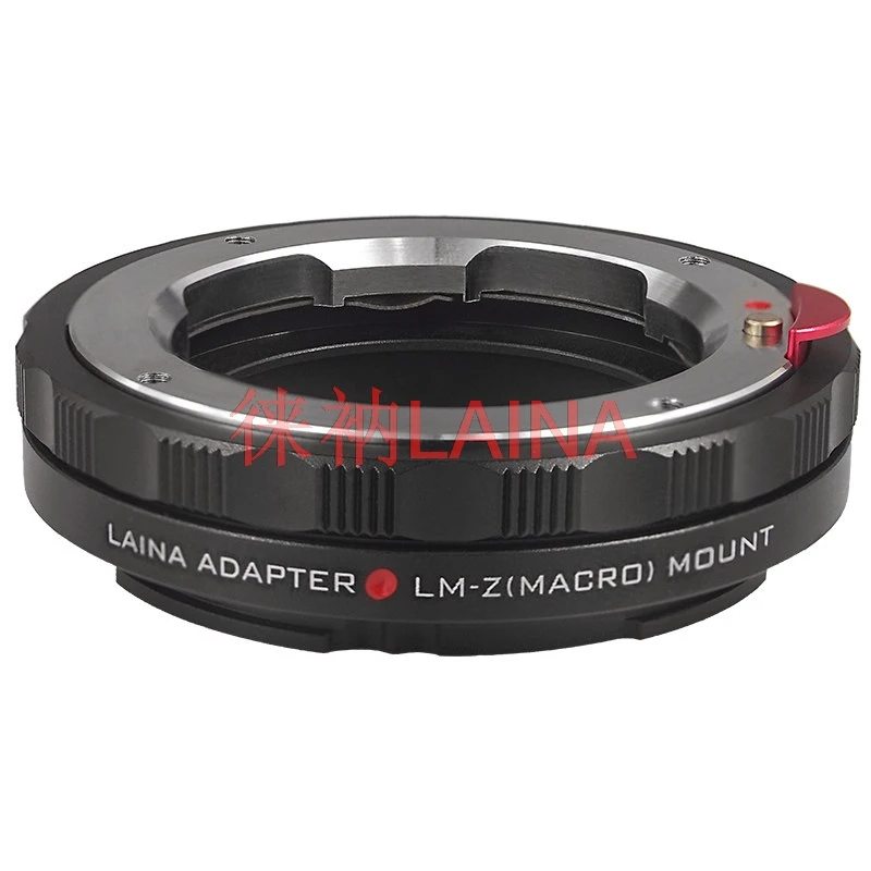 Image of lm-NIK Z Makro-Adapterring für Leica LM M Zeiss M VM Objektiv auf Nikon Z Z5 Z6 Z7 Z8 Z9 Z30 Z50 Z6II Z7II Z6III ZF ZFC Kamera
