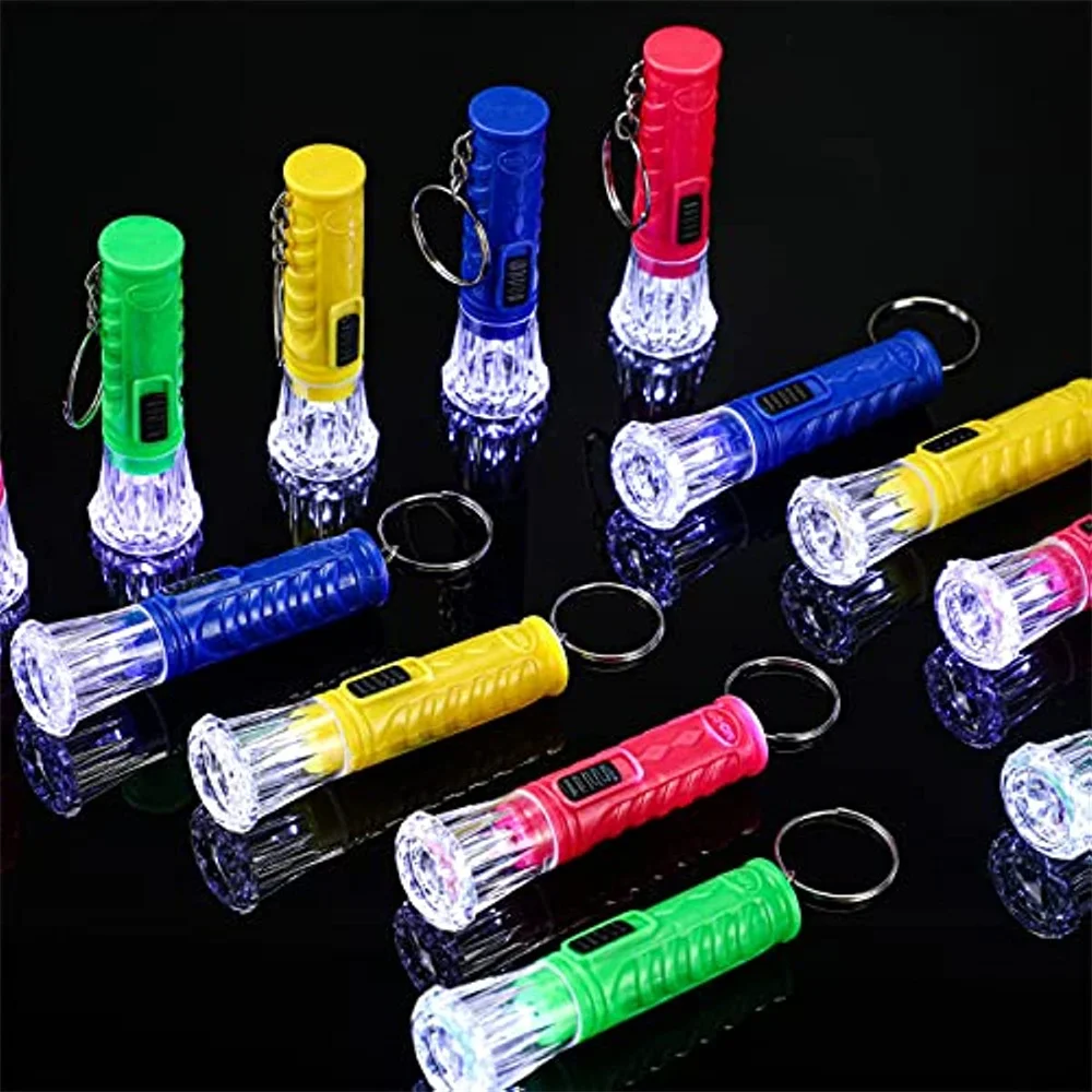 

Mini Keychain Flashlight Samll Keyring Torch for Kids Pocket Light Hiking Camping Emergency Backpack Light Portable 1 Mode Torch