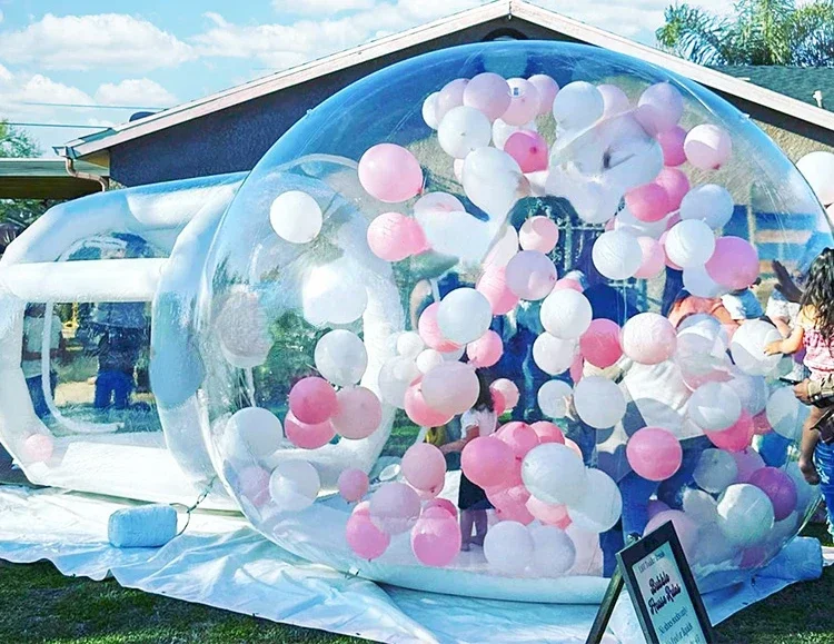 

clear inflatable bubble house balloon tent bubble house for sale