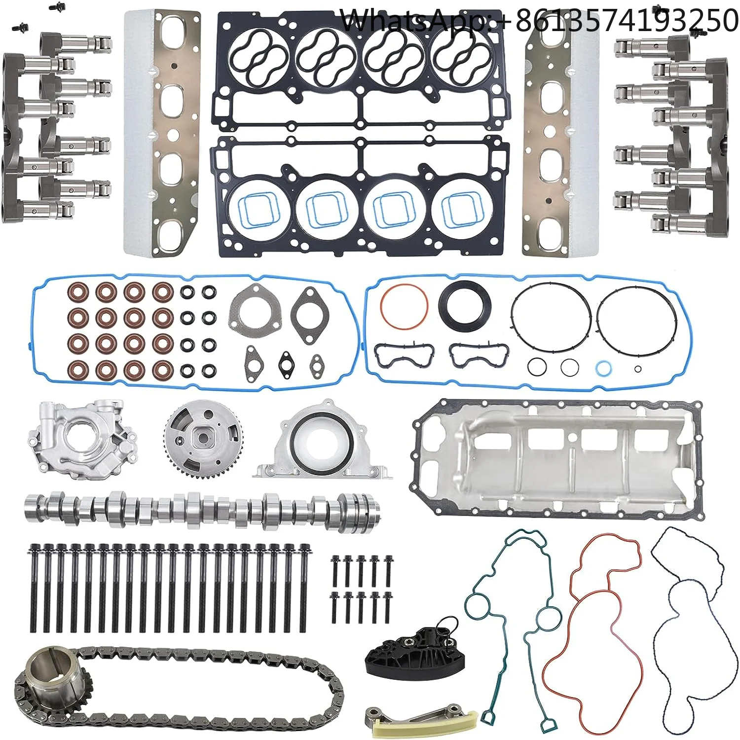 

1 Set MDS Lifters VVT Camshaft Head Gaskets Oil Pump Overhaul Kit for 2009-2015 Dodge Ram 1500 5.7L V8 HEMI Car Engine Parts