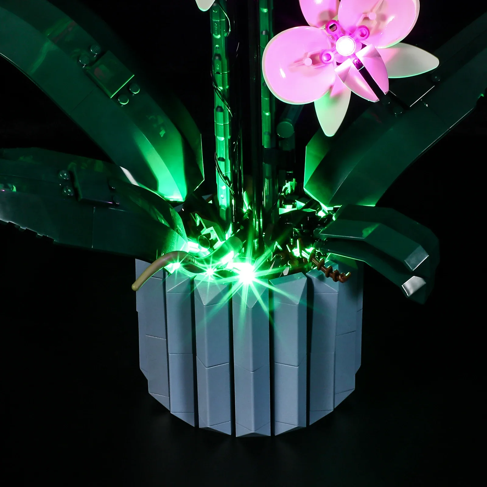 Botanical Collection Lighting Set For 10311 Orchid Flower Not Include Building Blocks (Only Led Light Kit)