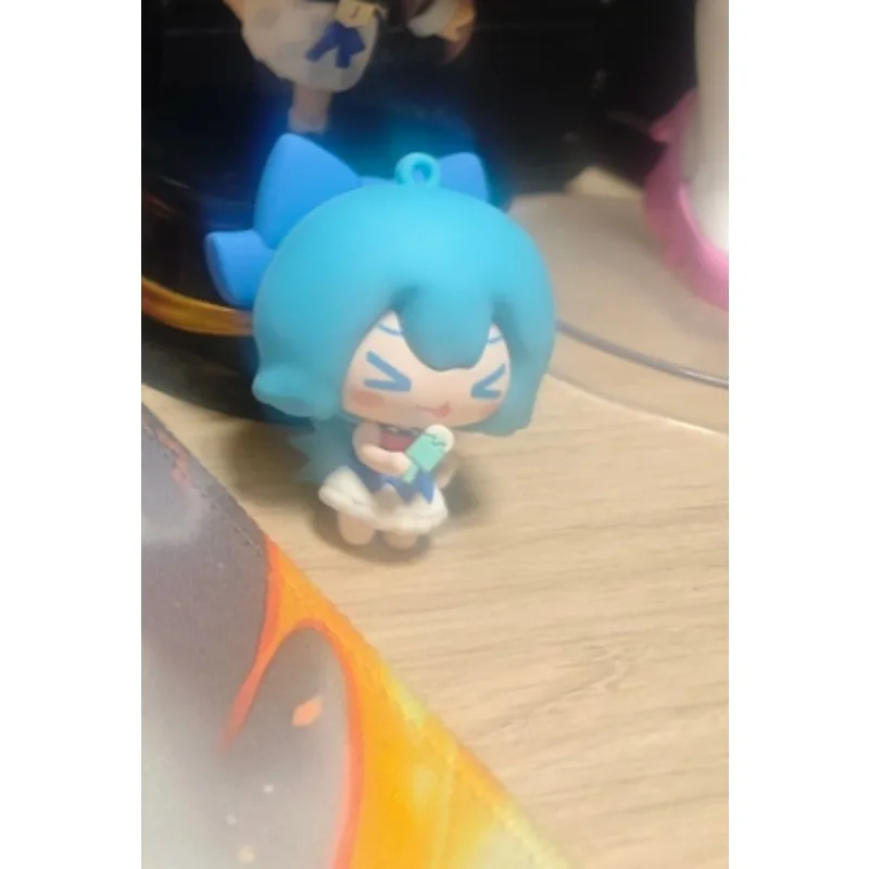 

Anime Touhou Project Cirno Yuuka Cosplay Cartoon Figurine Keychain Figures Model Keyring Models Kit Widget Garage Kits Gift