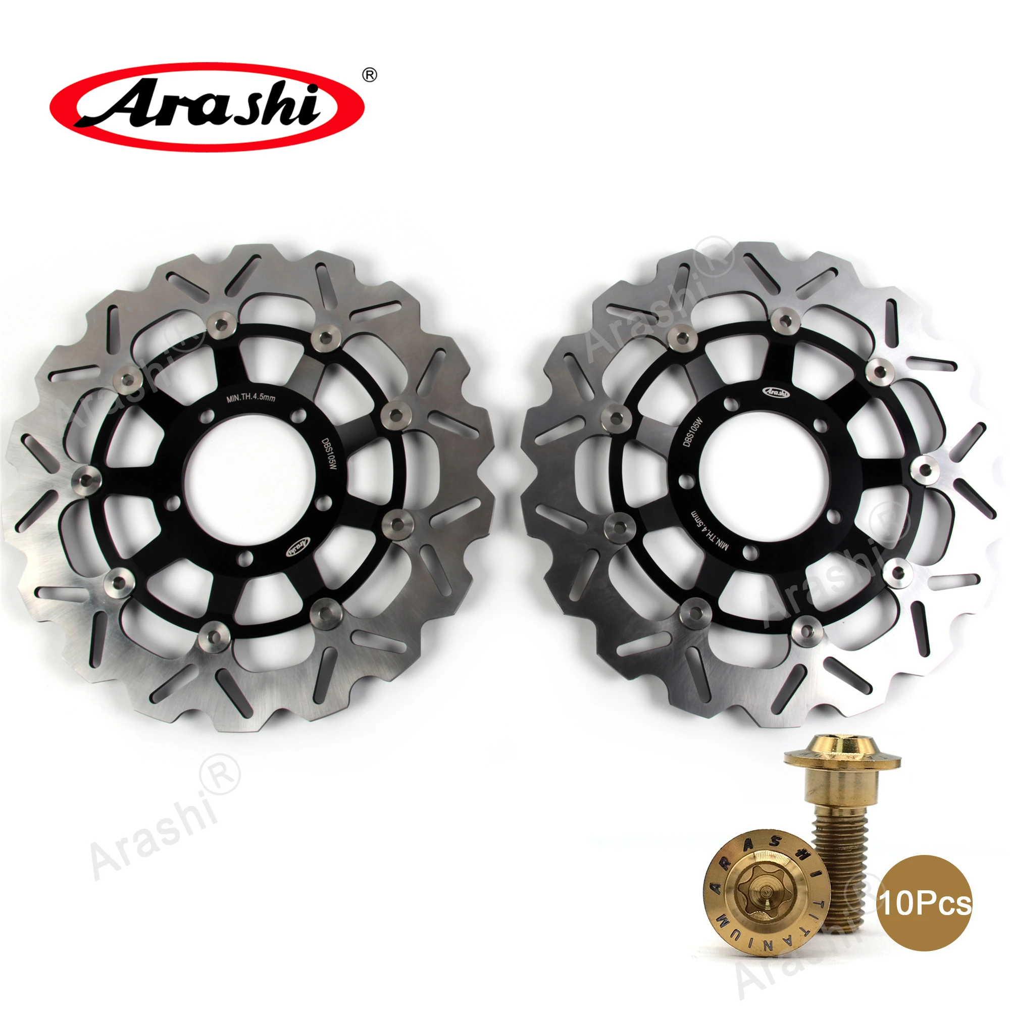 ARASHI для TRIUMPH STREET TRIPLE 675 ABS 2016 CNC передний тормоз роторы, тормозной диск STREET TRIPLE 675 R 2009 - 2012 2010 2011