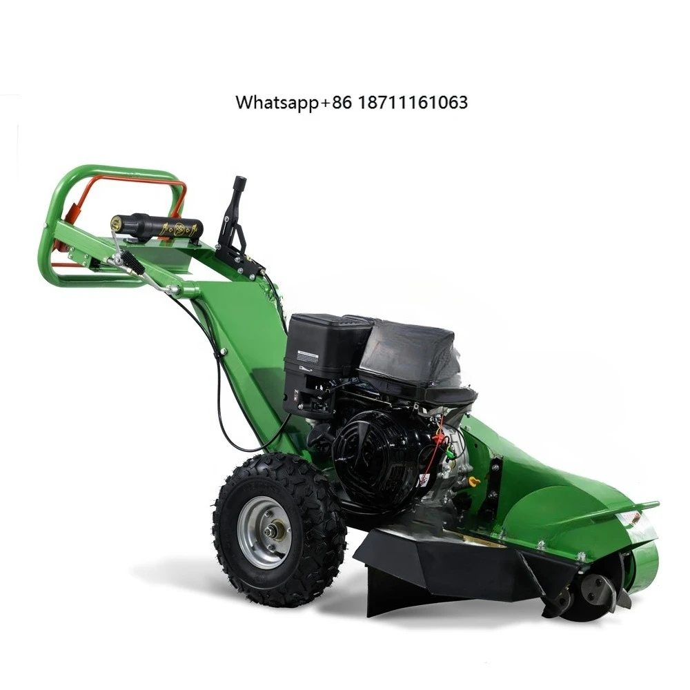 Forestry Using Gas Motor Powered Tree Root Grinding Stump Grinder Machine with 7HP