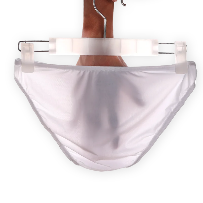 5 قطع من سراويل الرجال الرياضية ذات الحافة الضيقة الصيفية القابلة للتنفس من الحرير الجليدي رفيعة منخفضة الخصر ضيقة بدون أثر سراويل داخلية صغيرة