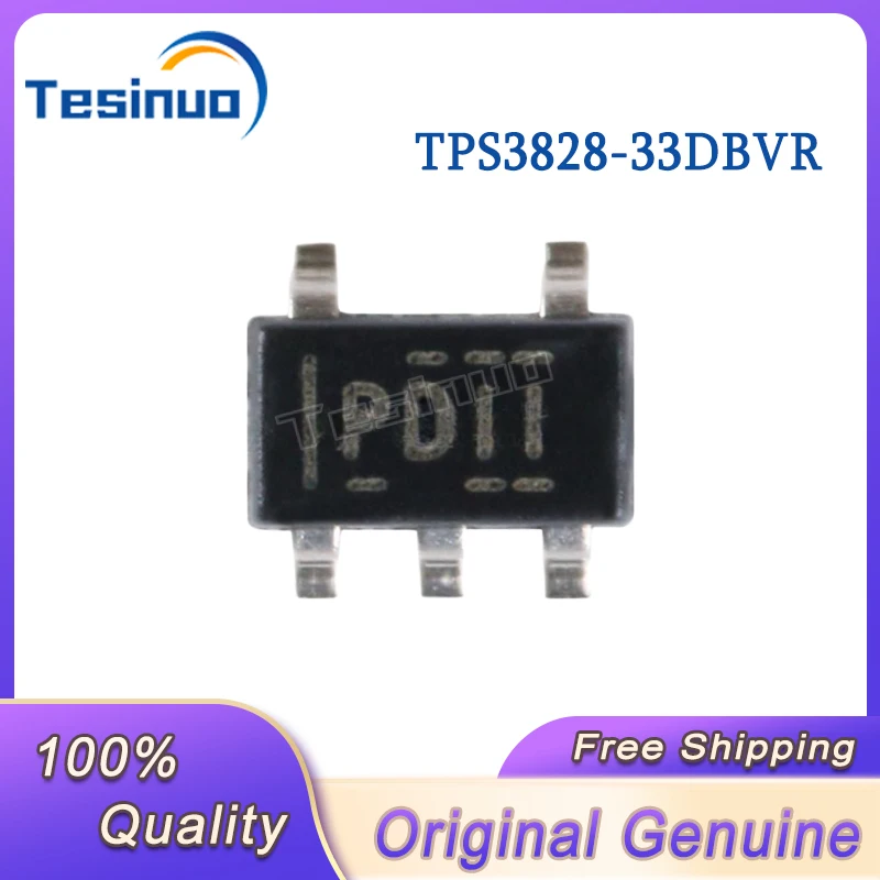 10/PCS New Original TPS3828-33DBVR SOT23-5 With Watchdog Timer Voltage Monitor Chip In Stock