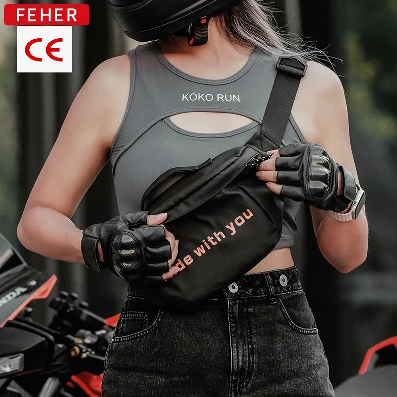 

Large Capacity FEHER Riding Waist Bag, Durable 900D Oxford Multifunctional Casual Bag for Outdoor Sports Riding Daily Commute