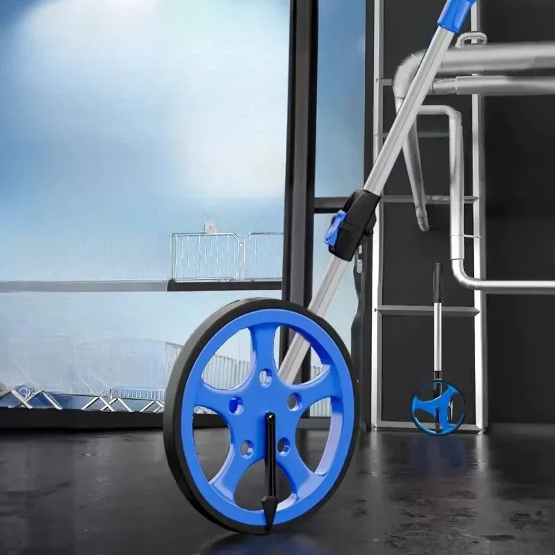 

Ranging hand push roller rangefinder road vehicle mechanical digital display outdoor rolling push ruler engineering survey