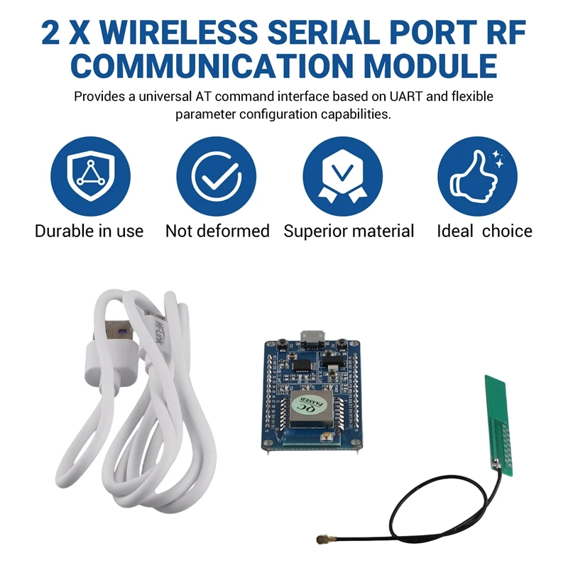 RF Module Lora Module L09 Wireless Serial RF Communication Module Low Power Turmass Test Kit