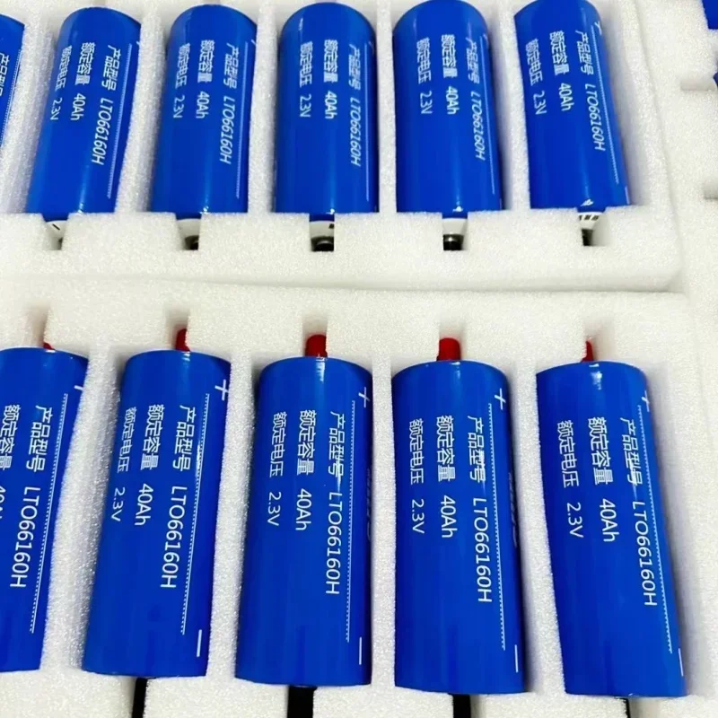 6pcs 2.3V 45Ah Battery Original Yinlong LTO 66160 10C DIY 12V 4s Low Temperature Resistant Lithium Titanate Batteries Duty-free