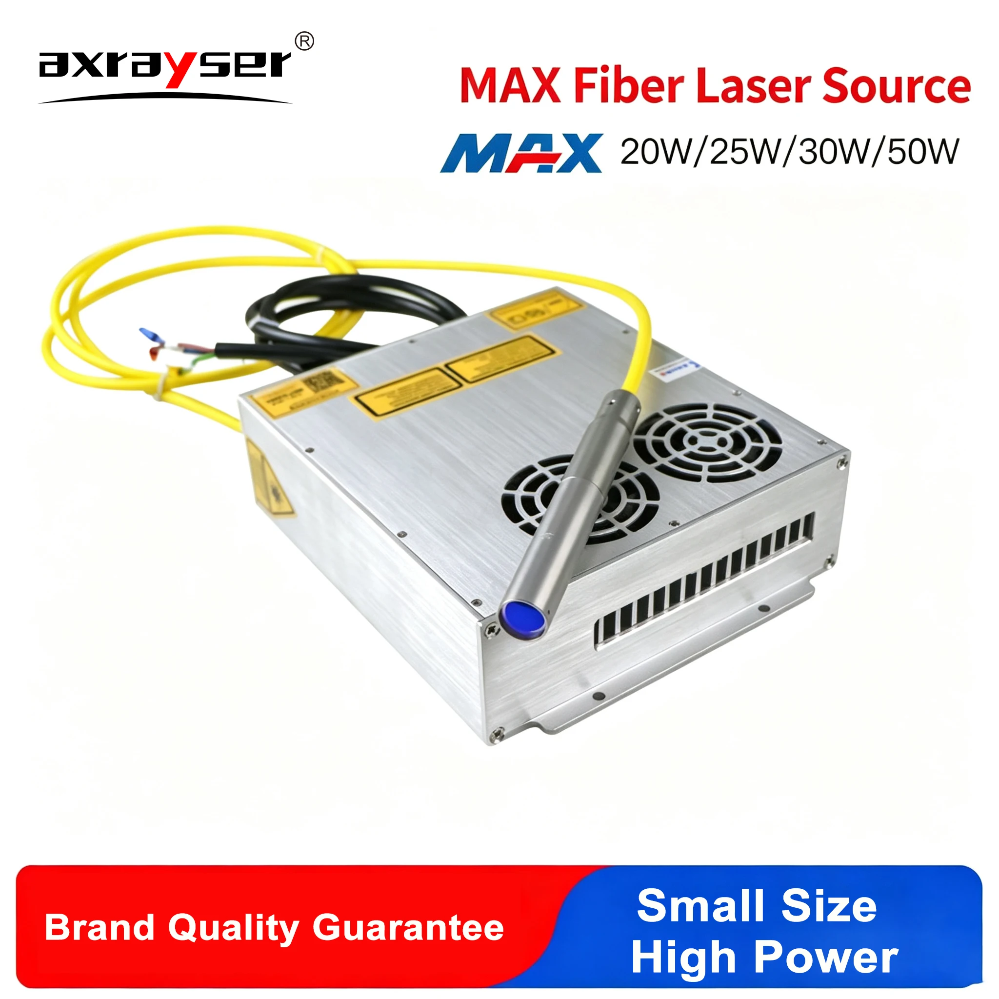 MAX Fiber Laser Source 20X 30X 50X 100X 50M Q-switched Pulsed for Laser Marking Machine