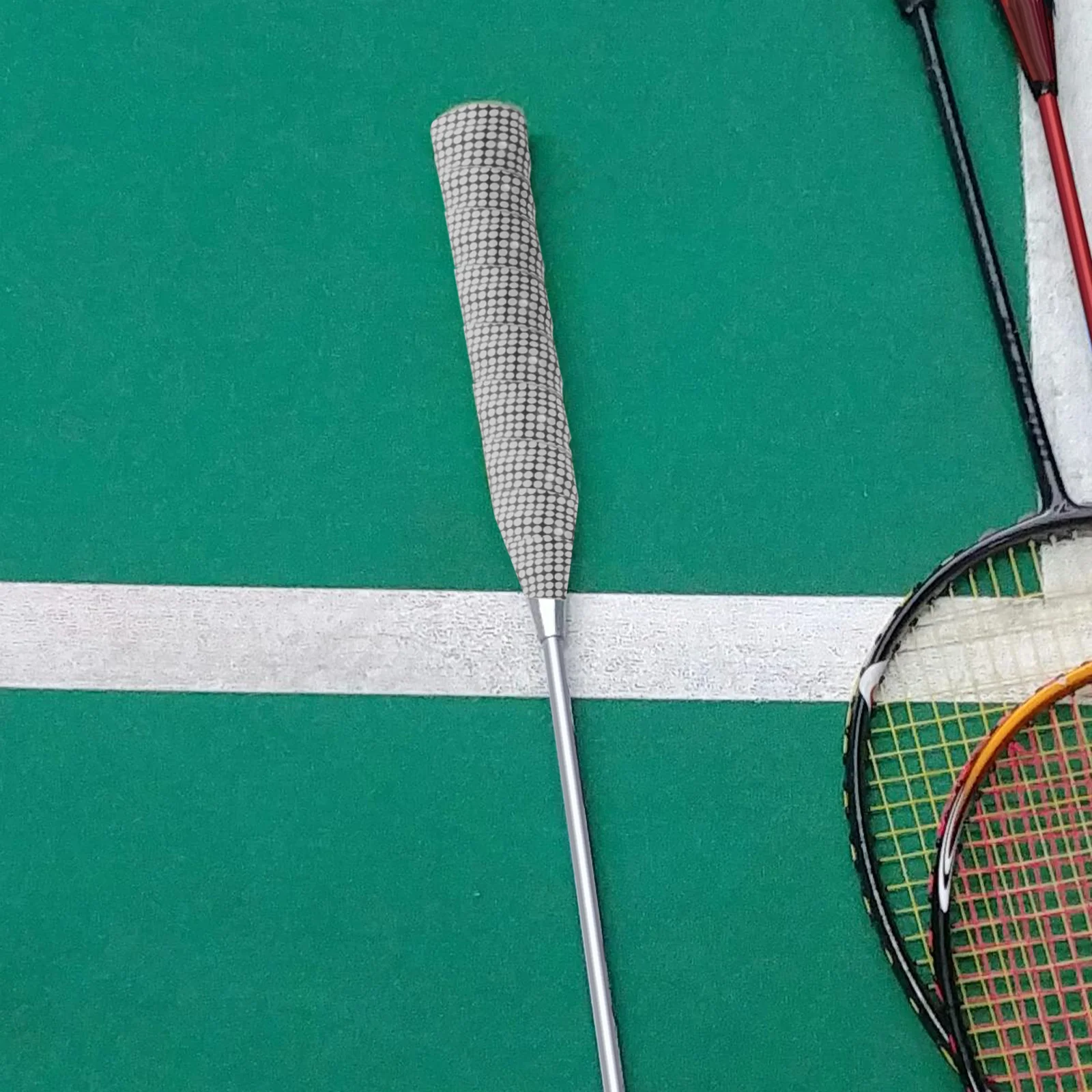 

2Pcs Tennis Racket Grip Tape Anti-Slip Sweat Absorbing Overgrip Wrap Tape for Badminton Squash Fishing Rod Motorbike Handles