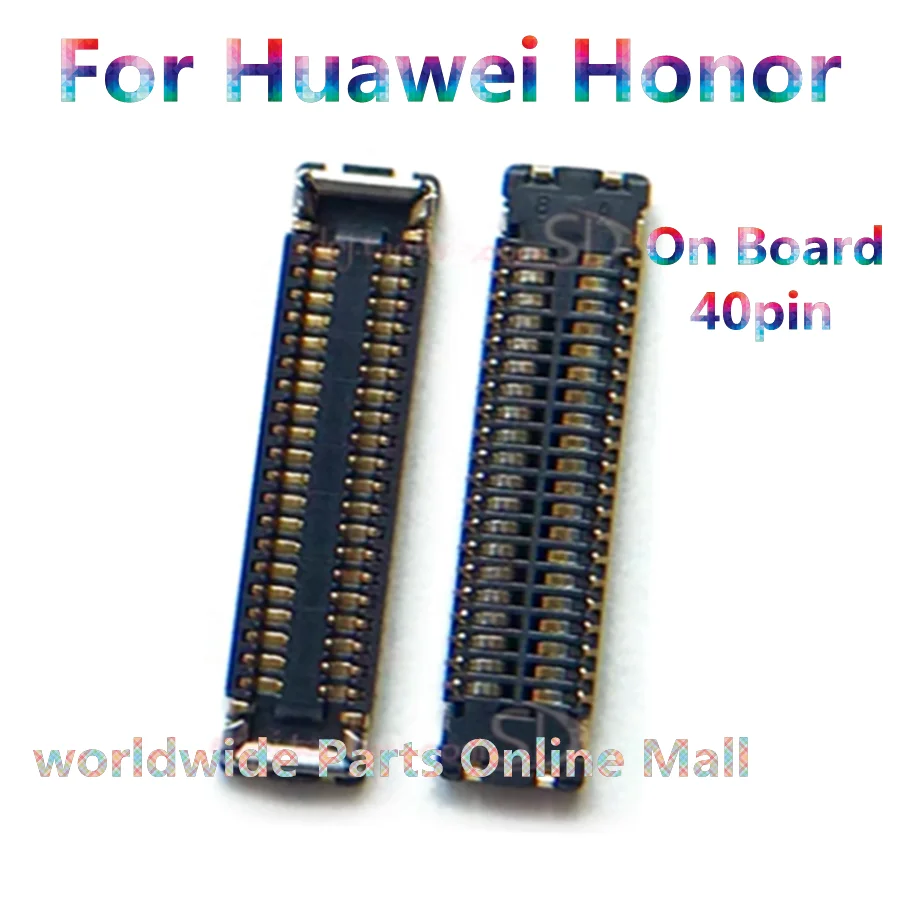 10pcs-100pcs For Huawei Honor magic2 40PIN FPC connector on mainboard Flex tail socket Cable motherboard