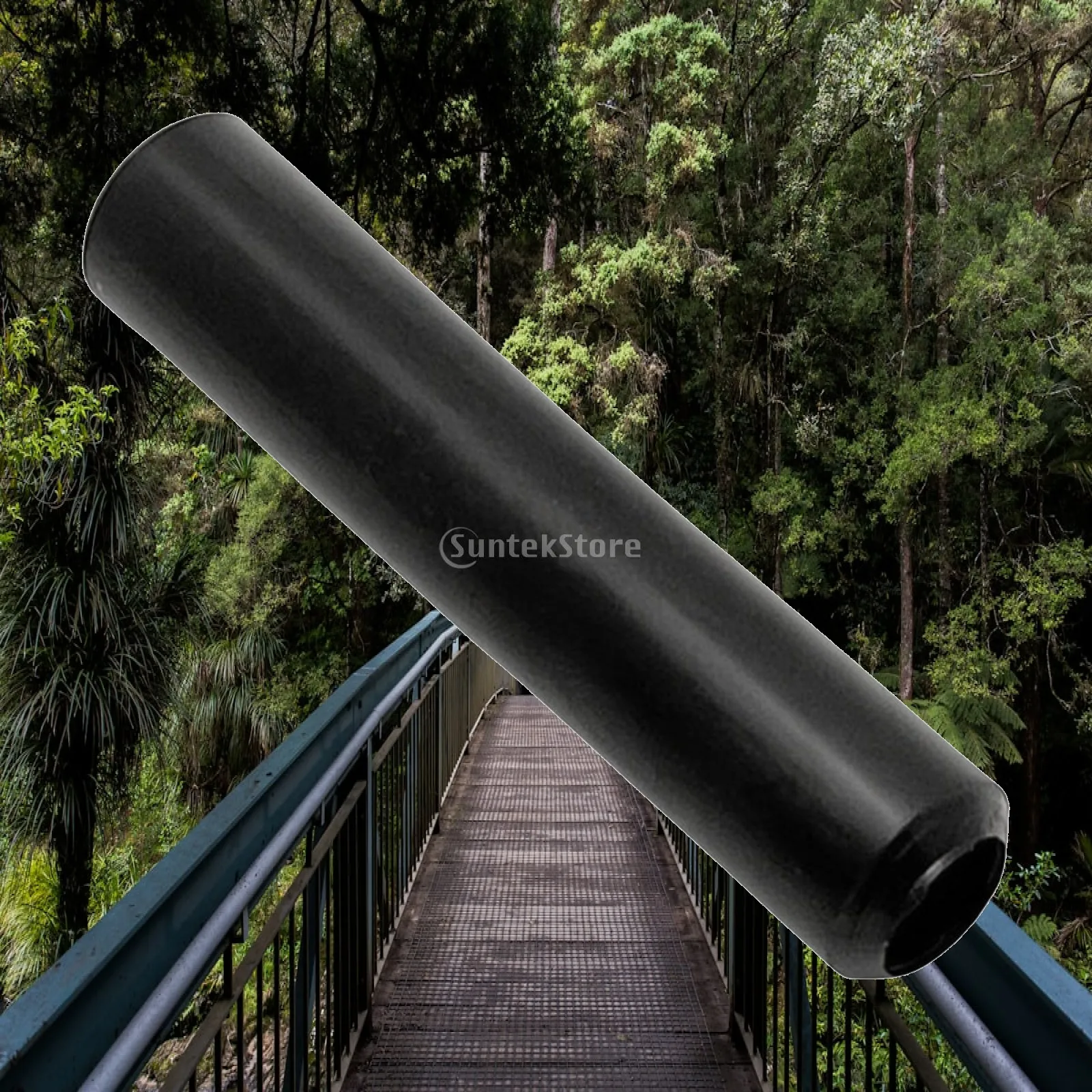 Tremolo Bar Tube Black Hollow ABS Socket Accessory Part for Electric Guitar and Bass Arm Connection