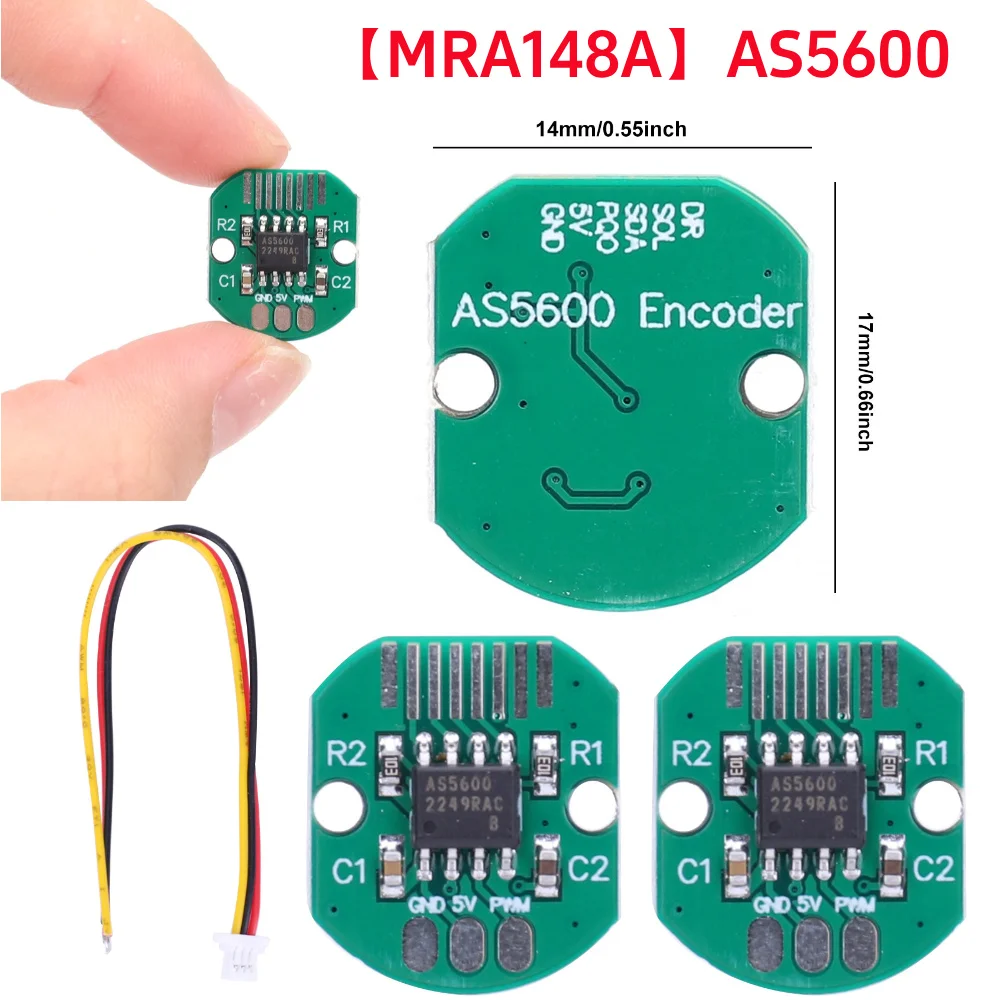 AS5600 Magnetic Encoders in Action: Real-World Performance for Gimbals, Robotics, and Precision Control Systems