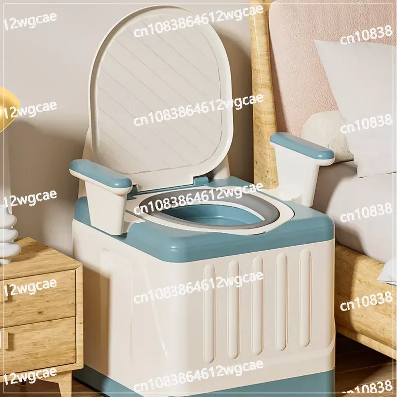 Mobile Old People Sit Toilet Household Deodorant Indoor Toilet Outdoor Portable Pregnant Women Potpan Adult Sit Toilet Chair