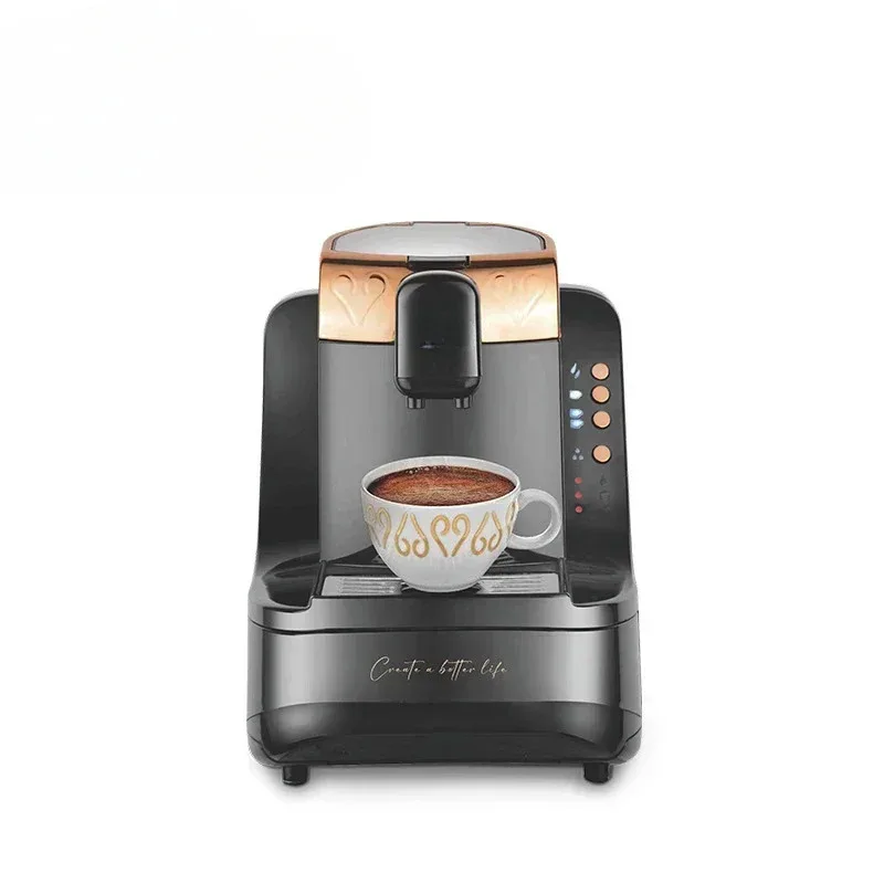 Automatische Kaffeemaschine, 120 V, UL, Weiß, Gold, Medium