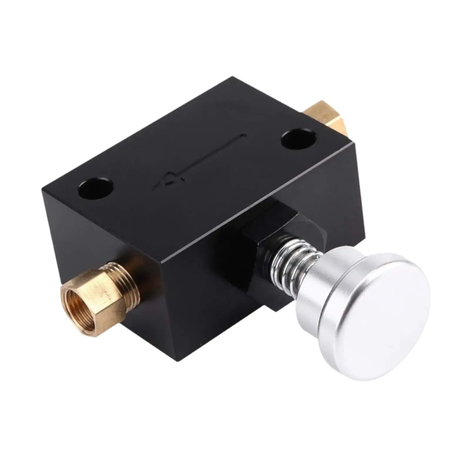Iron Black Manual Brake Lock High Precision Line Holder for Replacement Control Module ABS Drum Disc