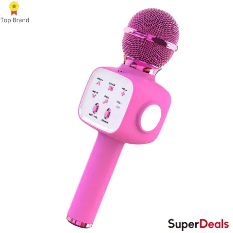 Microphone for Kids, Voice Changing Karaoke Micorphones Boys Girls Gifts for Kids Party Singing Microphone