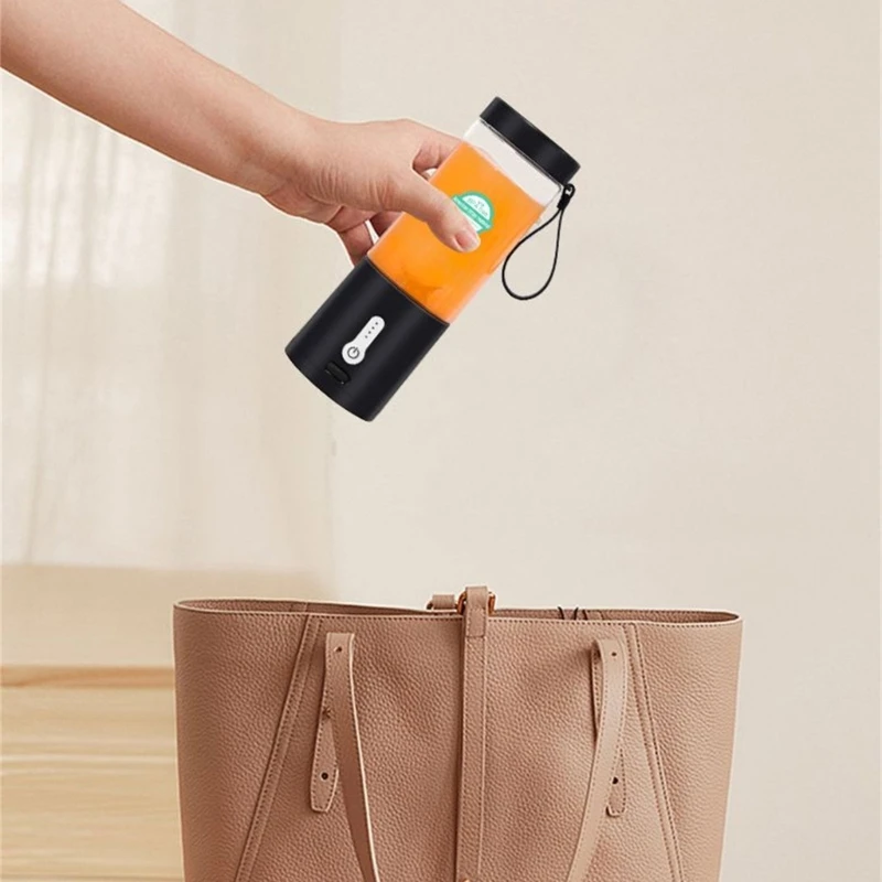 Travel Blender Cup เครื่องปั่นส่วนบุคคล Mini ผลไม้คั้นน้ำผลไม้แบบพกพาไฟฟ้า Juicer สำหรับสมูทตี้น้ำผลไม้นม Dropship