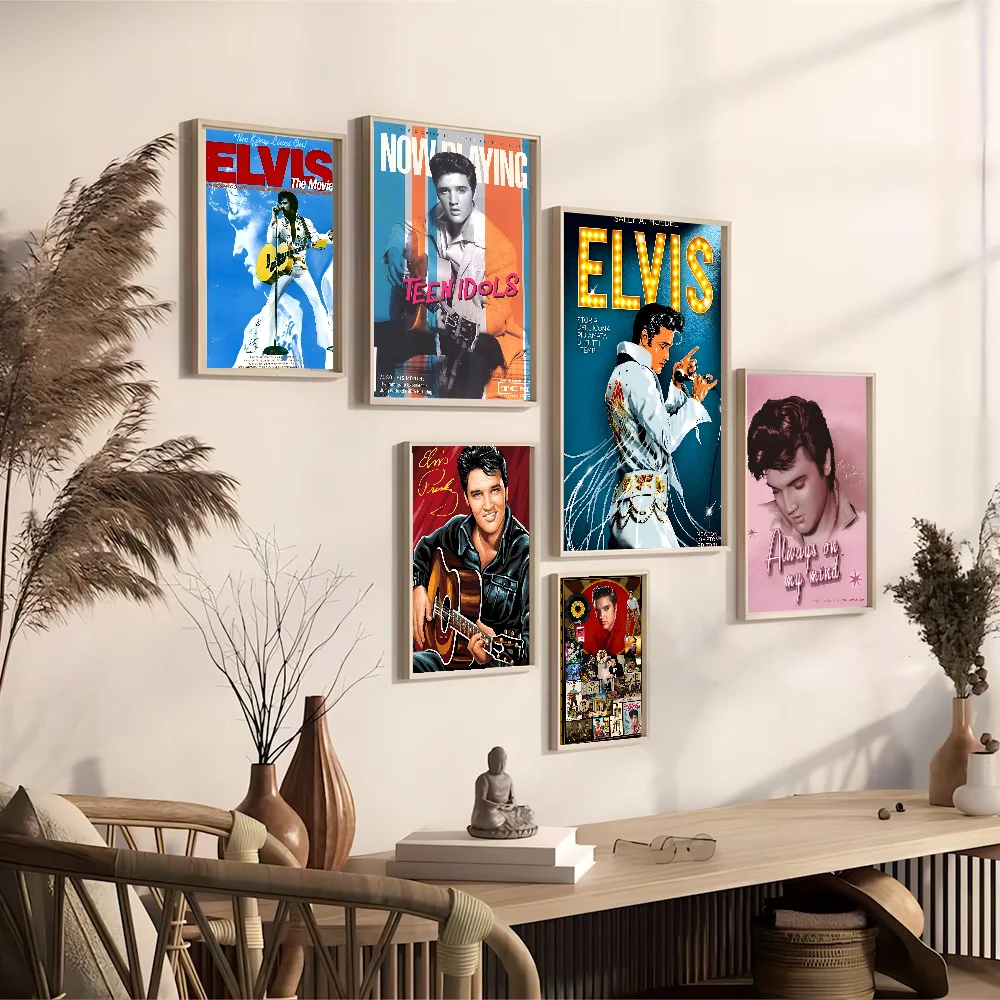 Elvis P-Presley Classic Movie Poster HD Quality Poster Wall Art Painting Study Nordic Home Decor