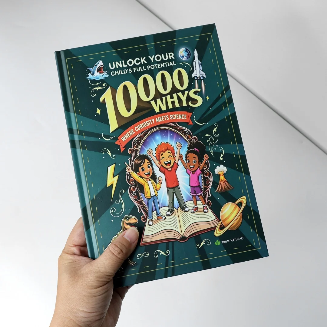 Livre scientifique 10000 pourquoi, où la curiosité rencontre la science, encyclopédie éducative illustrée