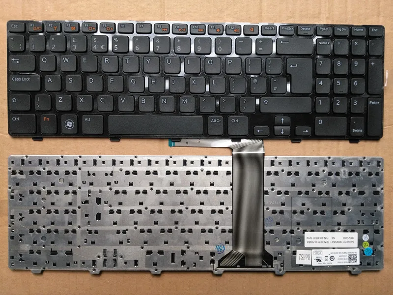 

US New laptop keyboard for DELL Inspiron N5110 M501Z M5110 M511R