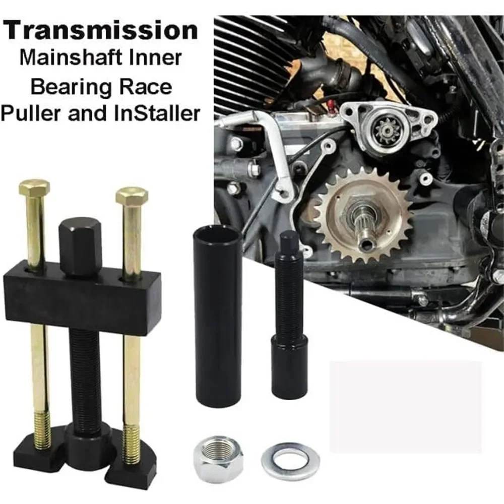 34902-84 Aluminium Big Twin Transmission Mainshaft Inner Bearing Race Tool Installer Puller For 1984-Present Harley Davidson