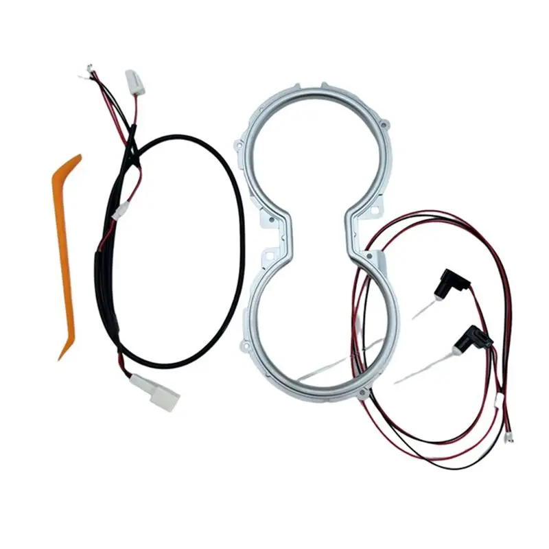

AEF3-LED Cup Holder Light Atmosphere Light Ice Blue Car Interior Lamp For Toyota Camry 8Th Xv70 2018 2019 2020 2021 2022 2023