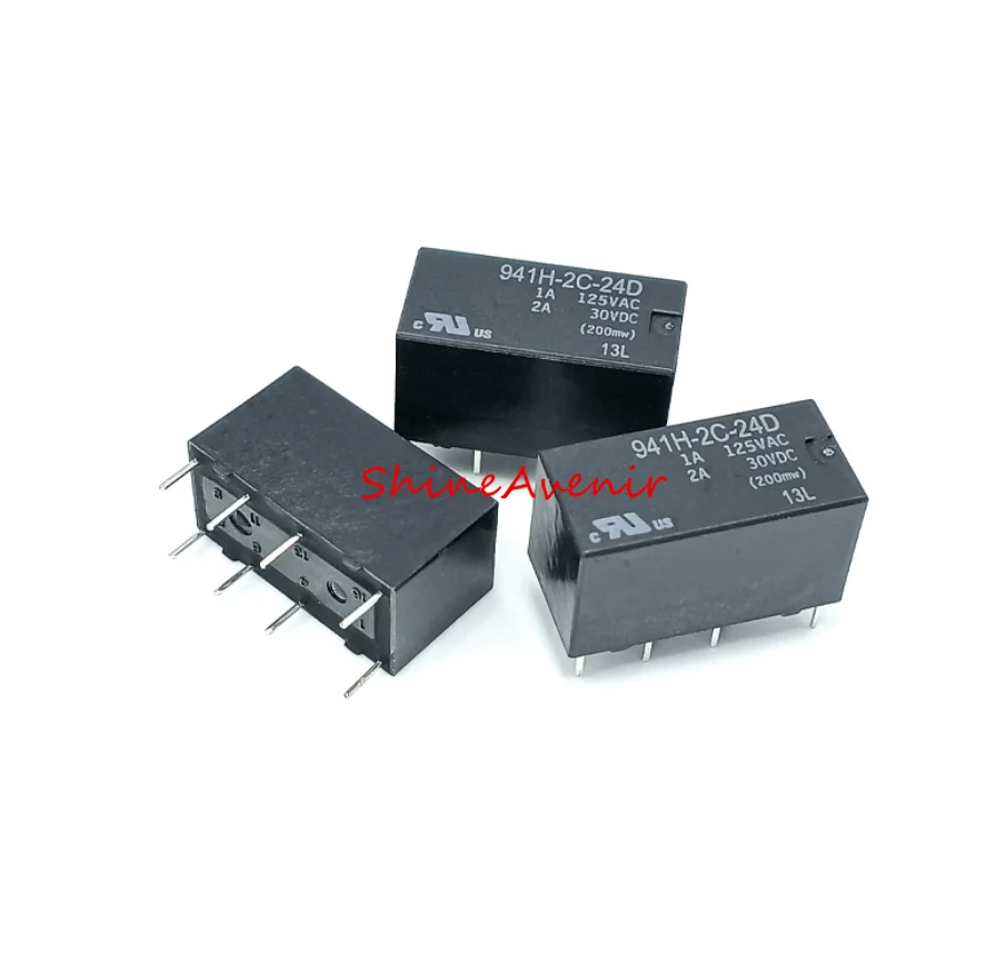 15pcs 941H-2C-5D  941H-2C-12D  941H-2C-24D  942H-2C-5DS  942H-2C-12DS  942H-2C-24DS  100% original relay