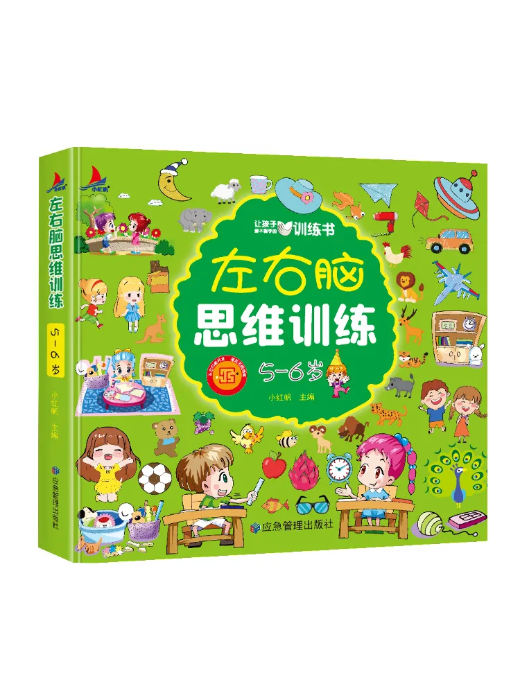 

Книга-Winshare для обучения мышлению левого и правого мозга 5, 6 лет
