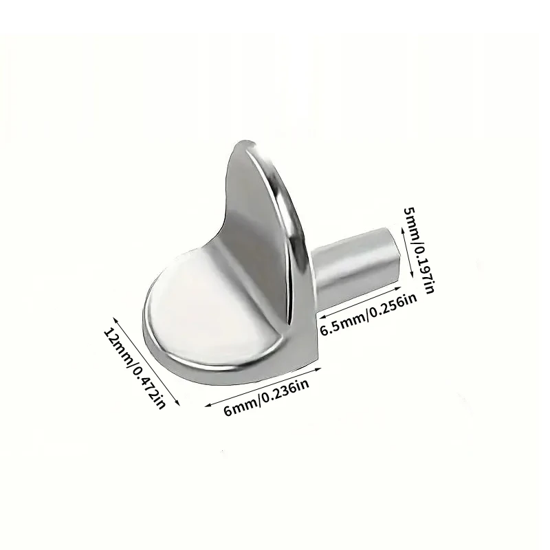 20/40pcs Support Nails, Used for Wooden Cabinets, Shelves, Shelves, Closets, Hardware Accessories, Partition Bracket