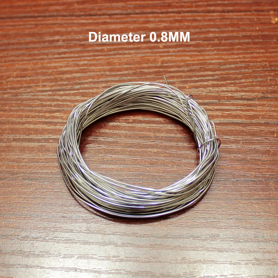 10 M/partij Diameter 0.8Mm Soldeerdraad Hoge Kwaliteit Niet-Schone Soldeerdraad Elektrische Soldeerbout Lasdraad (Met Hars)