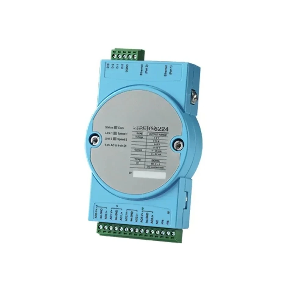Advantech ADAM-6224 Modulo TCP Modbus con uscita analogica isolata a 4 canali