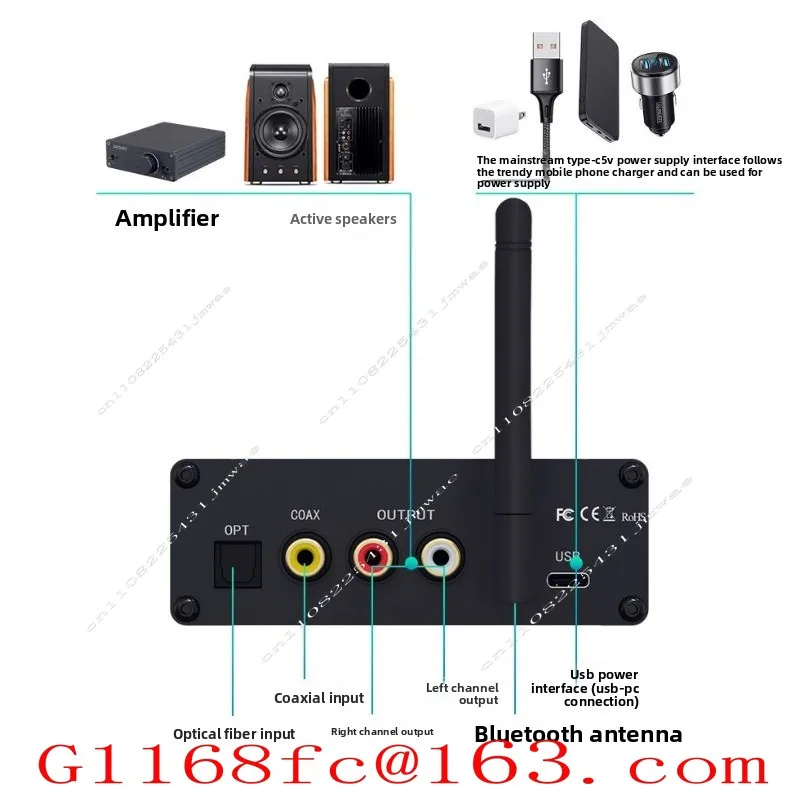 Suitable for BTC60-PRO QCC3095 Lossless LDAC Bluetooth 6.2 Receiver ES9039 Hifi Fever