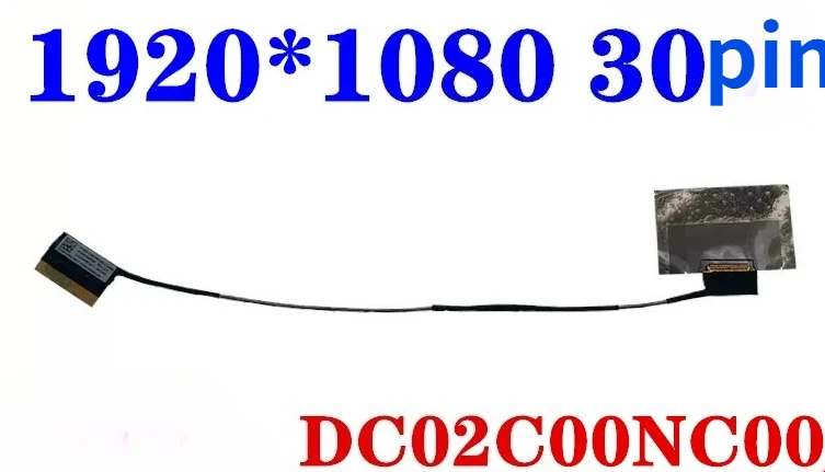 Brand New For HP ZBook Studio G7 G8 Mobile Workstation FPM50 EDP FHD 1920 * 1080 30-Pin LCD Screen Cable DC02C00NC00