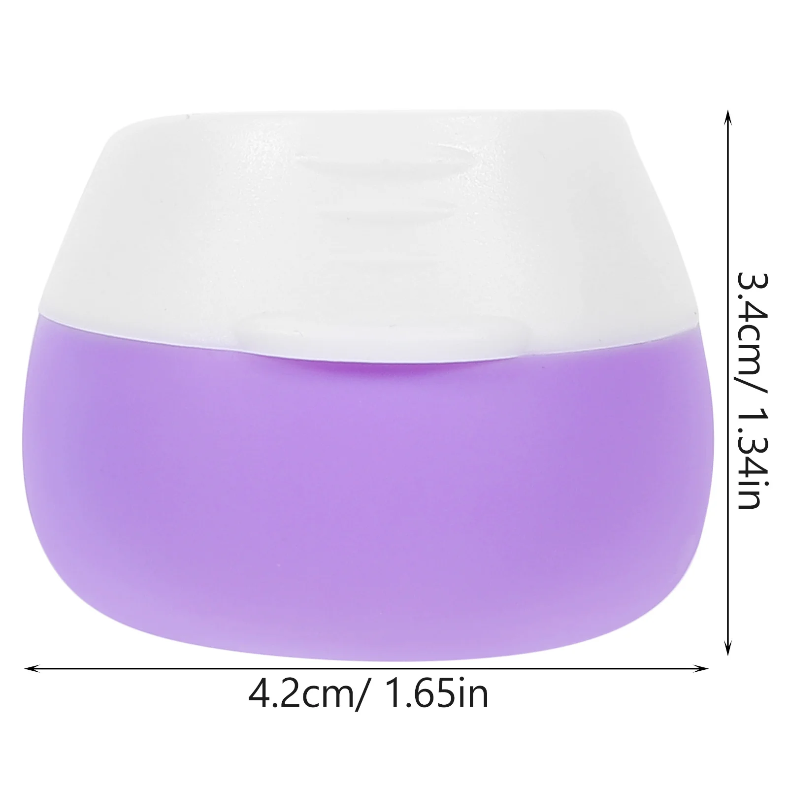 2 stuks siliconen monstercontainers kleine lege crèmepotten lekvrije mini-potten reislotioncontainers navulbaar