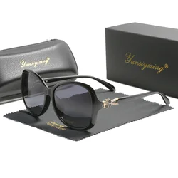 Fashion Polarized Women's Sunglasses Oval Butterfly Sun Glasses for Women Brand Designer Female Eyewear Lunette De Soleil UV400