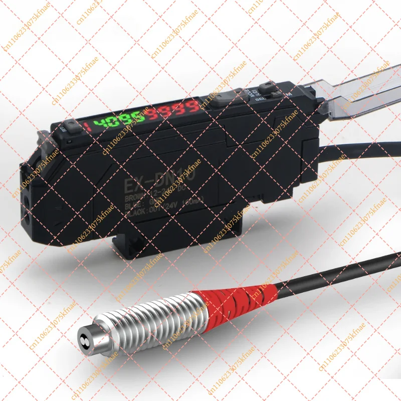 for GTRIC Fiber Optic Sensor Kit | Diffuse Reflective Photoelectric Amplifier, 12-24V DC NPN NO/NC