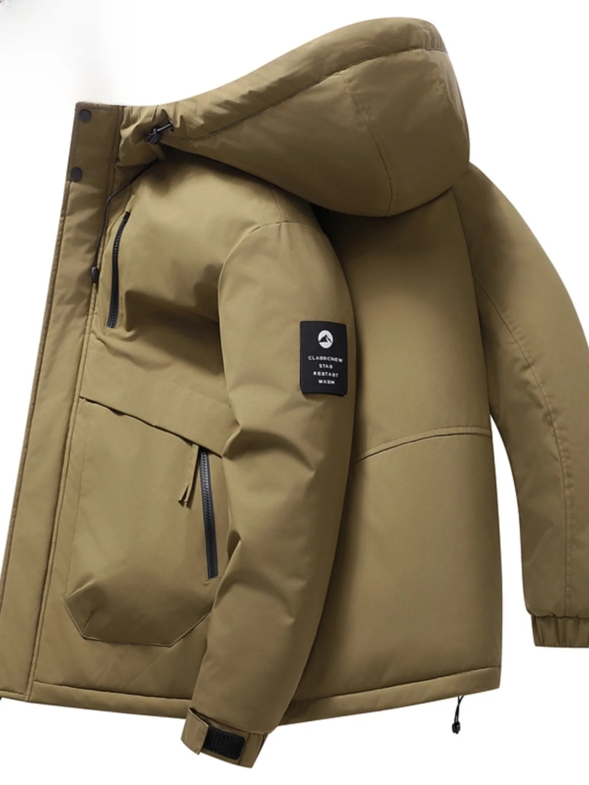 

Новая мужская хлопковая пуховая куртка Paul Winter с капюшоном, теплая, морозостойкая, для активного отдыха, походов, в городском стиле