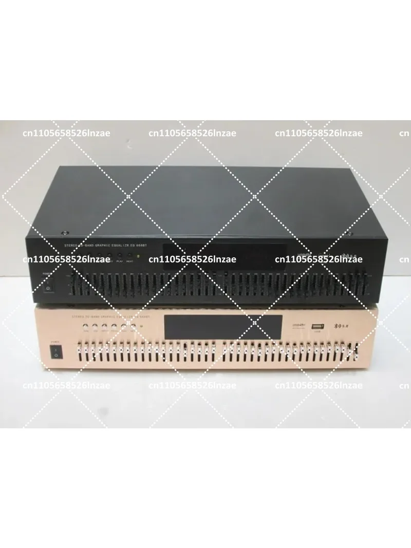 40 Segment Lossless Bluetooth Card Stereo HiFi Home Equalizer Tuner with High Medium Low Frequencies