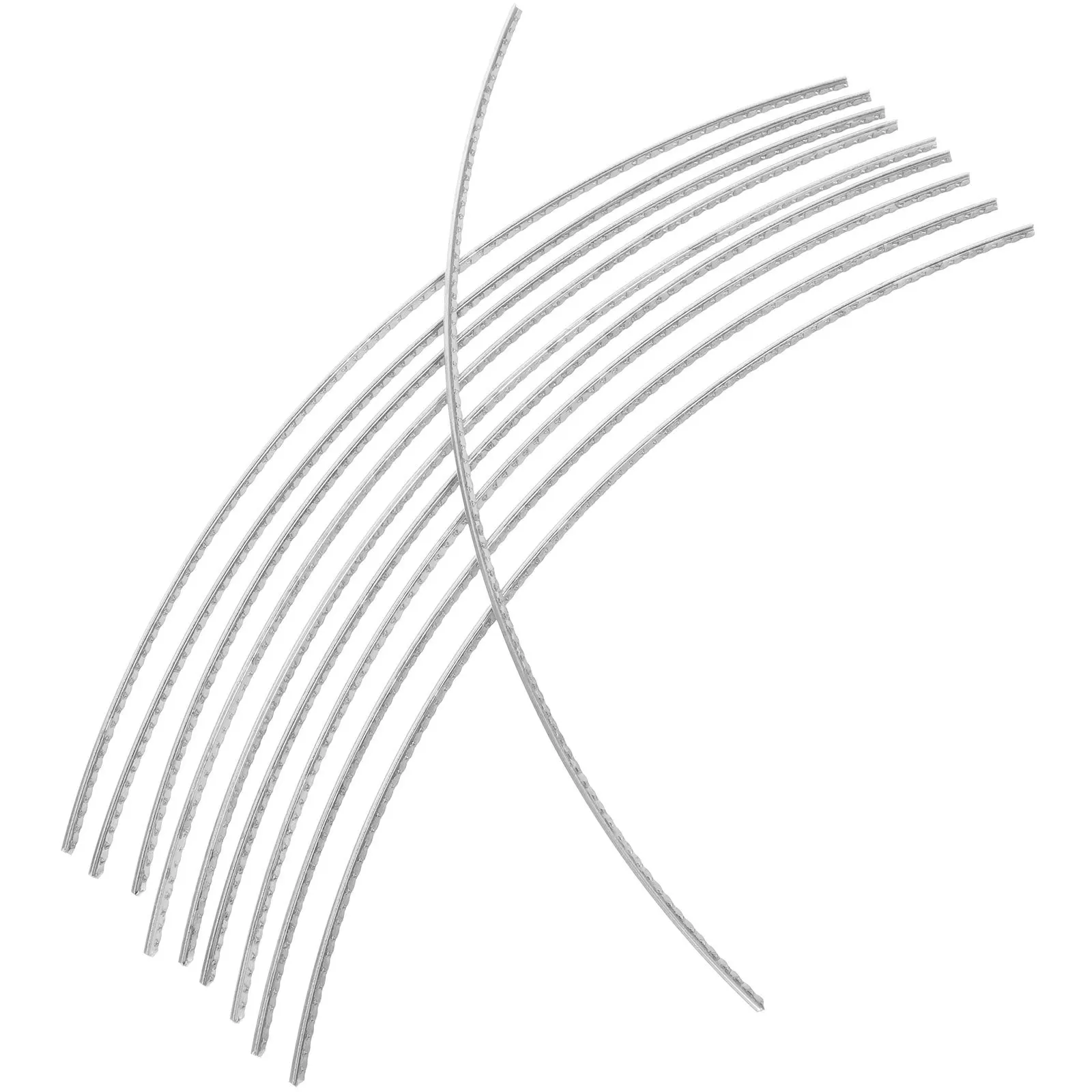 10 قطعة أسلاك الغيتار الحنق الأسلاك النحاسية للكهرباء الشعبية الكلاسيكية الغيتار استبدال المعادن فريتس اكسسوارات Diy بها بنفسك إصلاح #6