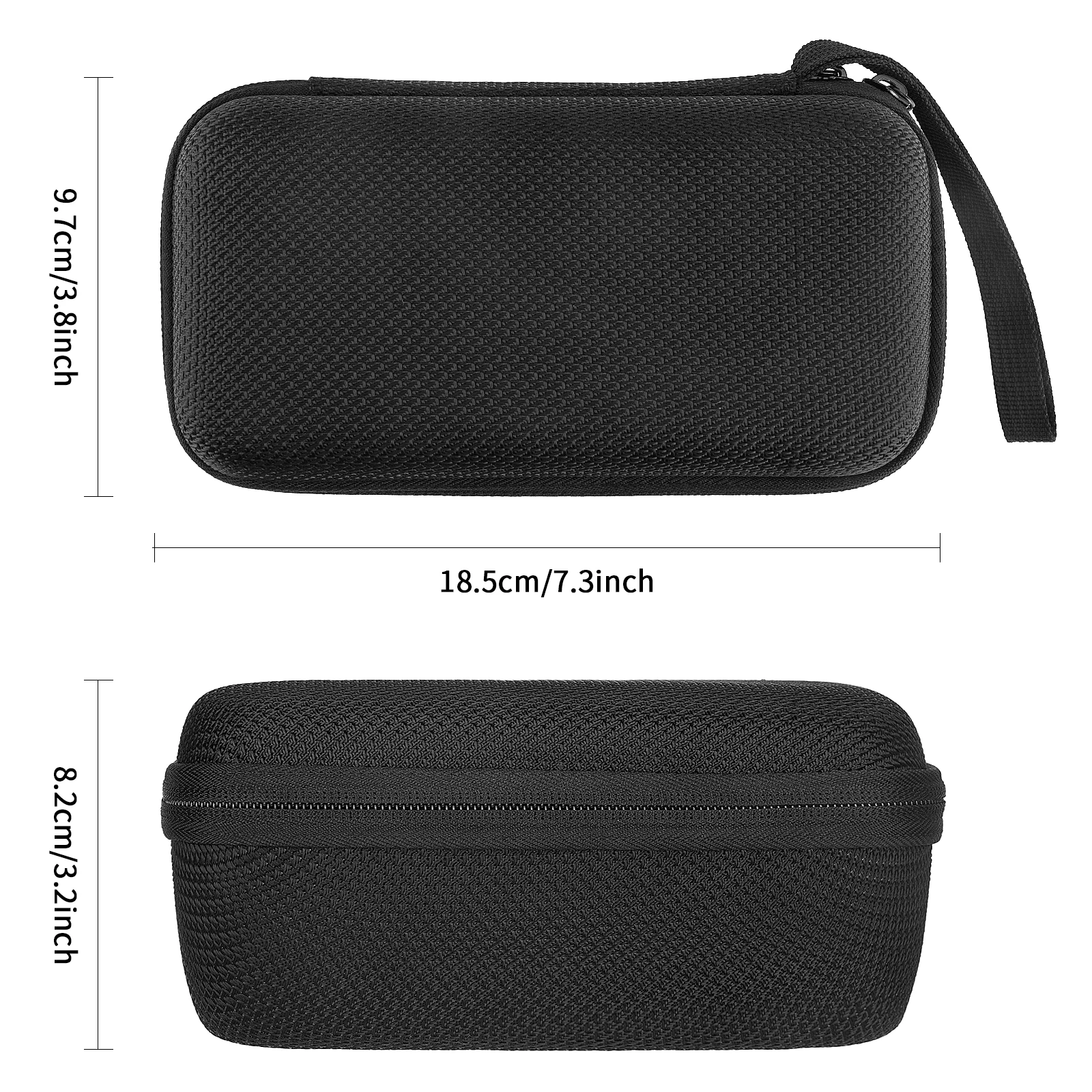 Yinke Custodia da trasporto in EVA per altoparlante Bluetooth Marshall Emberton e Emberton II Custodia protettiva da viaggio Borsa di stoccaggio portatile