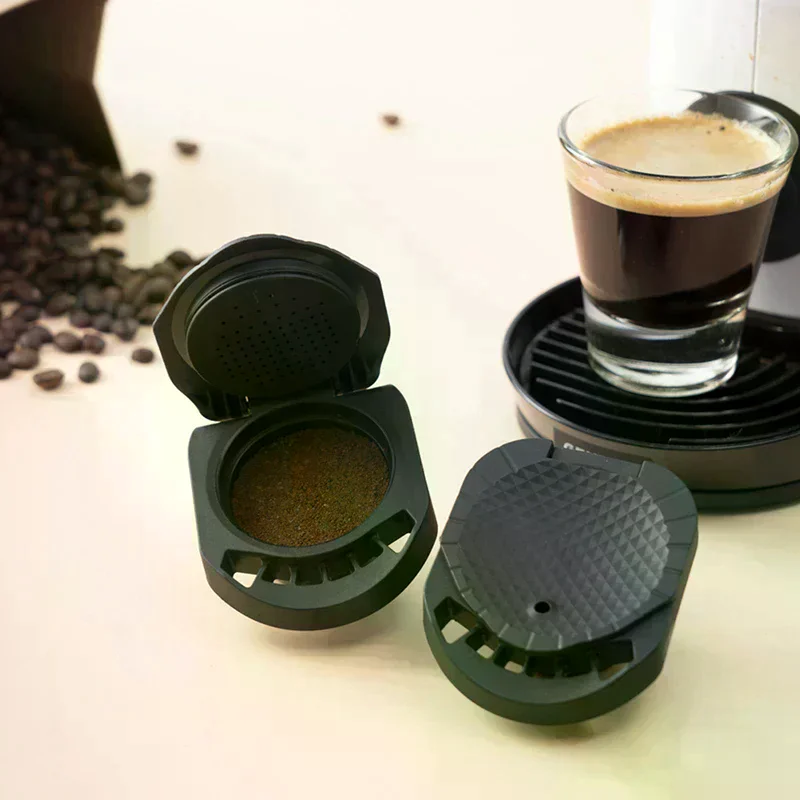 1pc 9*9*5cm Reusable Capsule Adapter For Dolce Gusto Coffee Capsule Convert Compatible