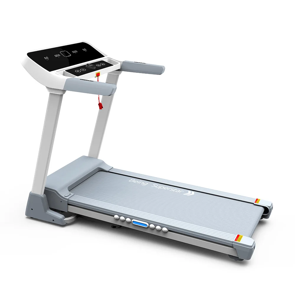 

Best Selling Portable Electric Design LCD Screen Treadmill for Home Use Body Building Running Cardio Exercise Max User Weight