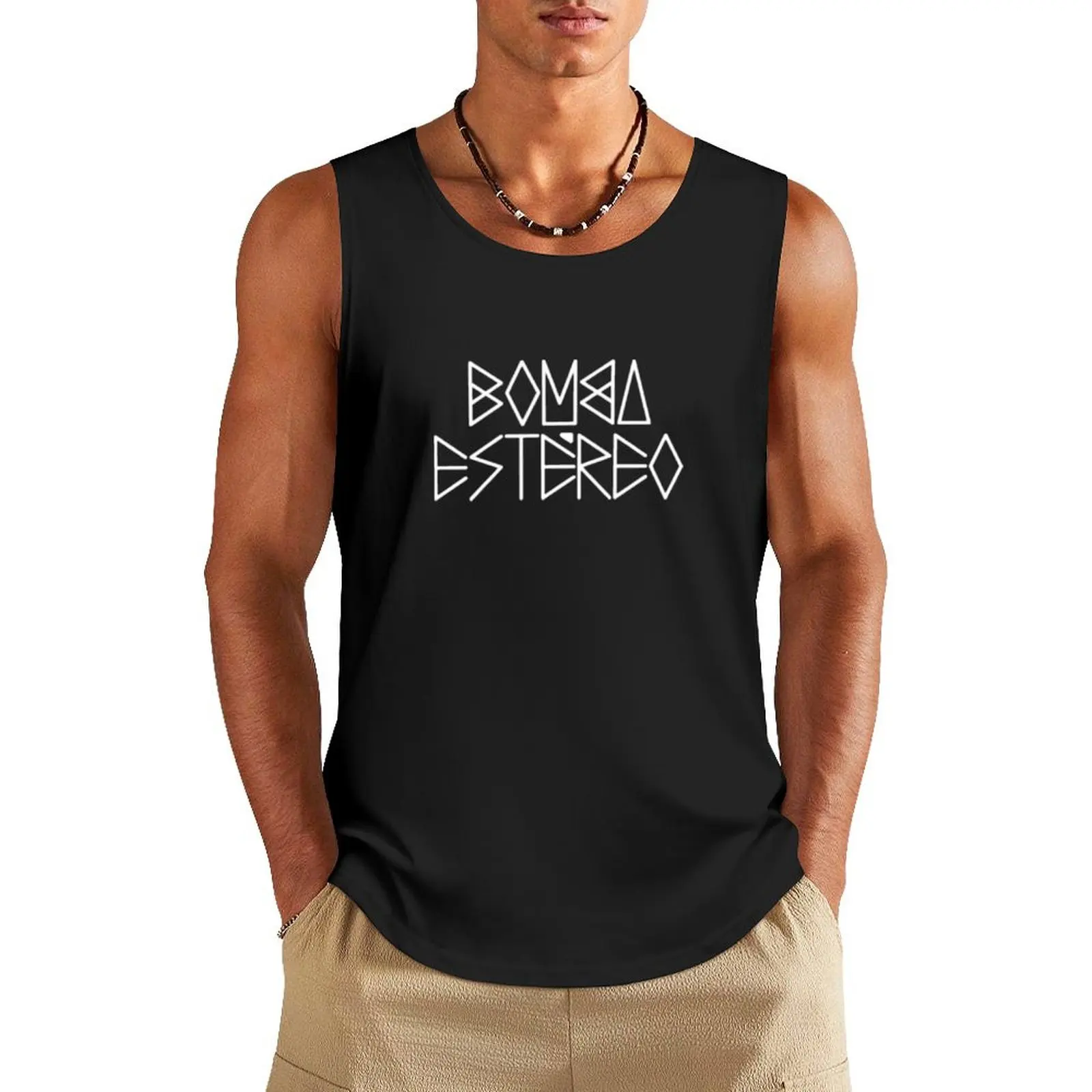 Bomba Estéreo Tank Top Muscle fit Men's sports t-shirt T-shirt sports clothes for men