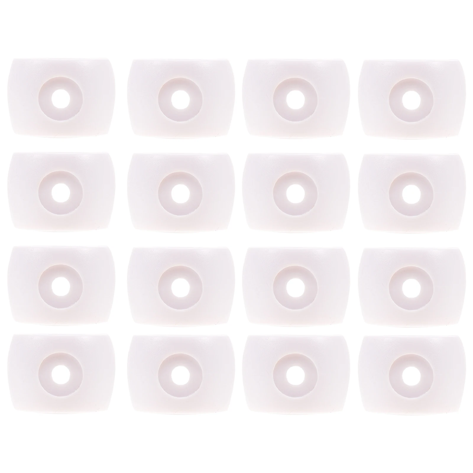

16 Pcs End PVC Replacement Parts Plug Pole Caps Accessories Durable Replacement Foosball End Caps Ideal for Machines